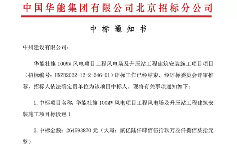 開局即決戰(zhàn) 起步即沖刺——中州建設(shè)有限公司新年中標工作開門紅！